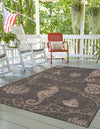 Seaside Haven Rugs Collection Area Rug -  Wavecrest Rectangle Black  lifestyle 9