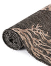 Seaside Haven Rugs Collection Area Rug -  Wavecrest Round Black  lifestyle 19