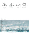 Seaside Haven Rugs Collection Area Rug -  Wavecrest Rectangle Aqua  lifestyle 11