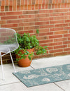 Seaside Haven Rugs Collection Area Rug -  Wavecrest Runner Aqua  lifestyle 94