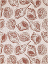 Seaside Haven Rugs Collection Area Rug -  Lighthouse (Ivory Rust Red) Rectangle Ivory Rust Red Main