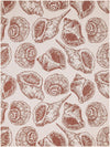 Seaside Haven Rugs Collection Area Rug -  Lighthouse Rectangle Rust Red and Ivory  lifestyle 6