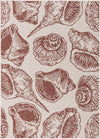Seaside Haven Rugs Collection Area Rug -  Lighthouse (Ivory Rust Red) Rectangle Ivory Rust Red  lifestyle 2