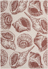 Seaside Haven Rugs Collection Area Rug -  Lighthouse Rectangle Ivory and Red  lifestyle 5
