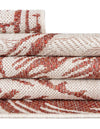 Seaside Haven Rugs Collection Area Rug -  Lighthouse Rectangle Ivory and Red  lifestyle 35