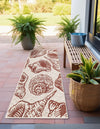 Seaside Haven Rugs Collection Area Rug -  Lighthouse (Ivory Rust Red) Runner Ivory Rust Red  lifestyle 8