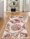 Seaside Haven Rugs Collection Area Rug -  Lighthouse (Ivory Red) Runner Ivory Red  lifestyle 29