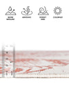 Seaside Haven Rugs Collection Area Rug -  Lighthouse (Ivory Rust Red) Runner Ivory Rust Red  lifestyle 1