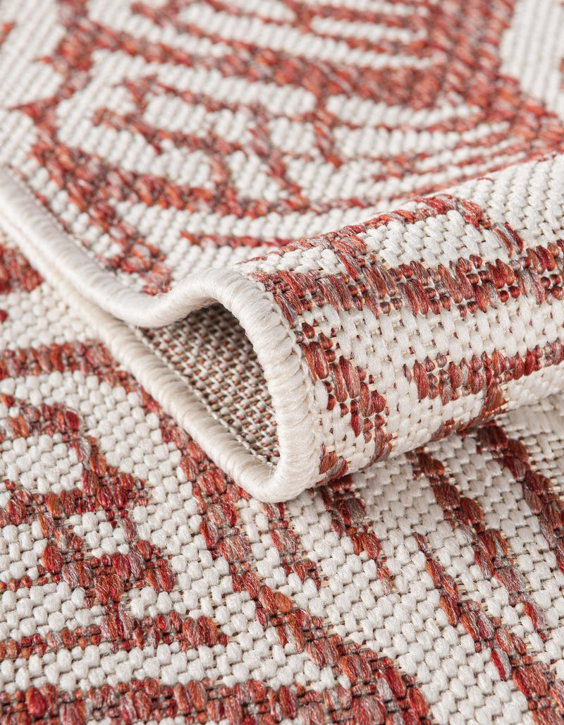 Seaside Haven Rugs Collection Area Rug -  Lighthouse (Ivory Rust Red) Runner Ivory Rust Red  lifestyle 4