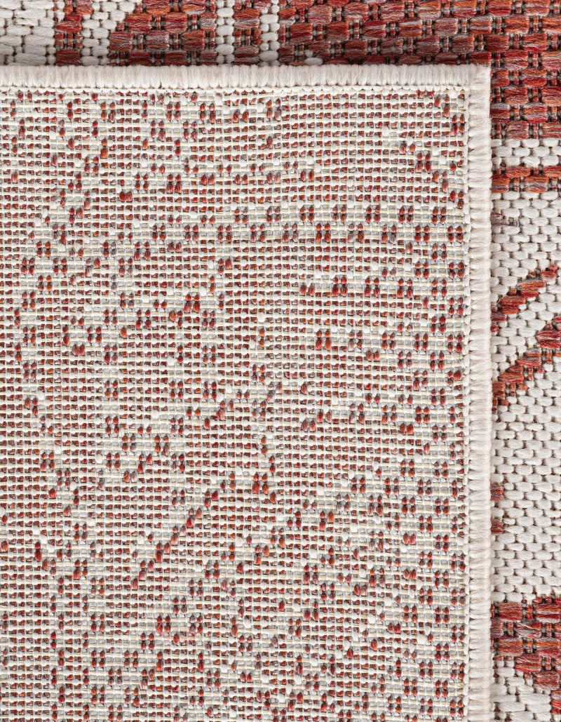 Seaside Haven Rugs Collection Area Rug -  Lighthouse (Ivory Rust Red) Runner Ivory Rust Red  lifestyle 10