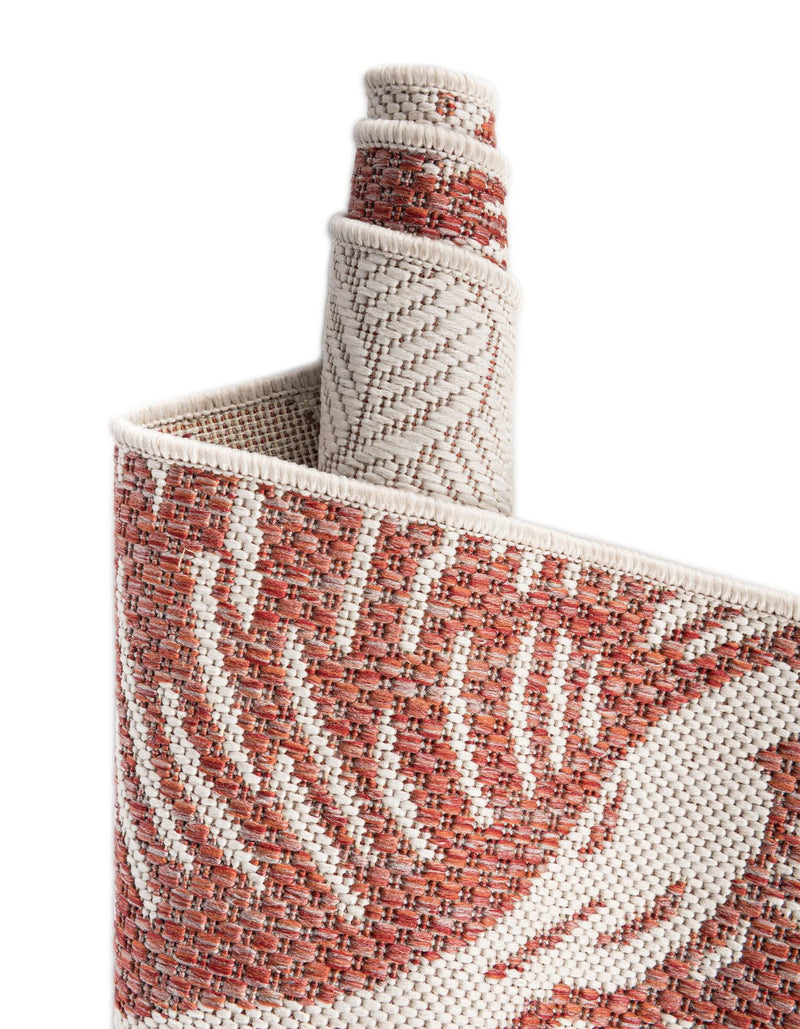 Seaside Haven Rugs Collection Area Rug -  Lighthouse (Ivory Rust Red) Runner Ivory Rust Red  lifestyle 14