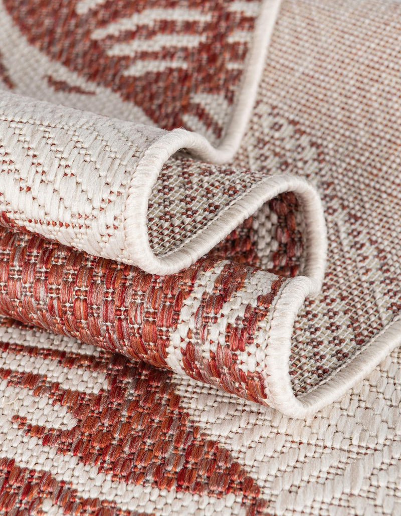 Seaside Haven Rugs Collection Area Rug -  Lighthouse (Ivory Rust Red) Runner Ivory Rust Red  lifestyle 18