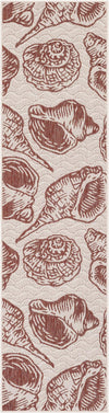 Seaside Haven Rugs Collection Area Rug -  Lighthouse Runner Rust Red and Ivory  lifestyle 54