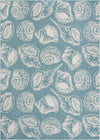 Seaside Haven Rugs Collection Area Rug -  Lighthouse Rectangle Aqua Blue  lifestyle 2
