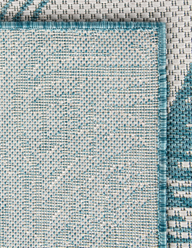 Seaside Haven Rugs Collection Area Rug -  Lighthouse (Aqua) Square Aqua  lifestyle 22