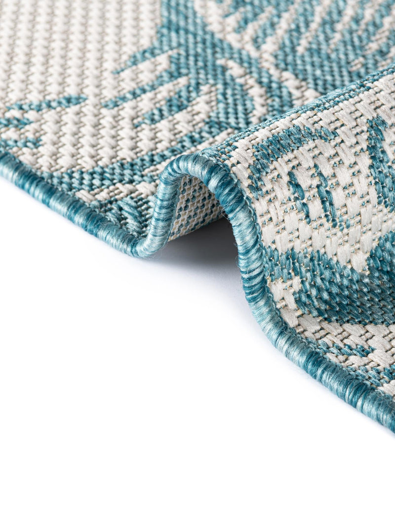 Seaside Haven Rugs Collection Area Rug -  Lighthouse (Aqua) Square Aqua  lifestyle 23