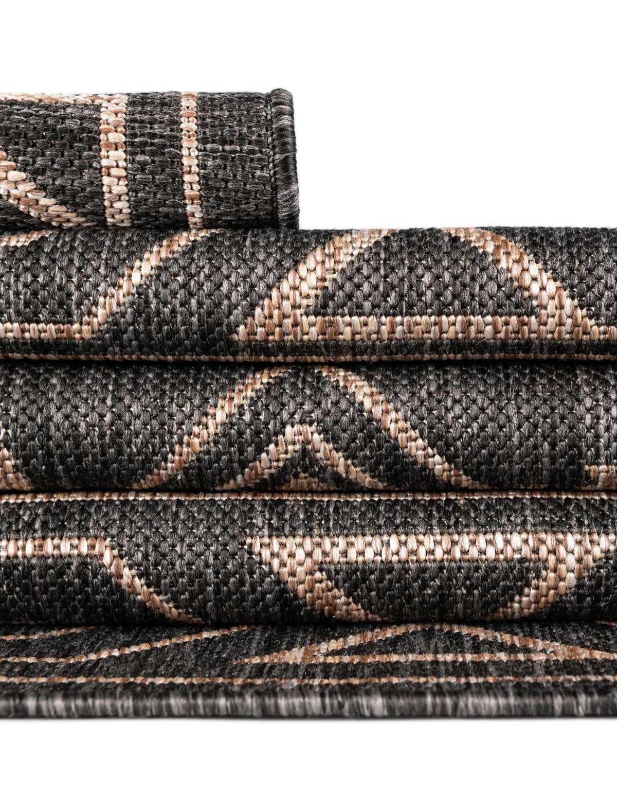 Mesa Oasis Rugs Collection Area Rug - Sundown Runner Black  lifestyle 169