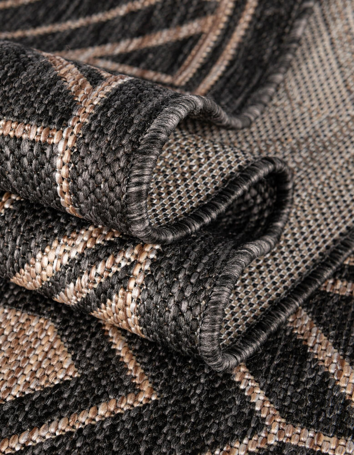 Mesa Oasis Rugs Collection Area Rug - Sundown Rectangle Black  lifestyle 56