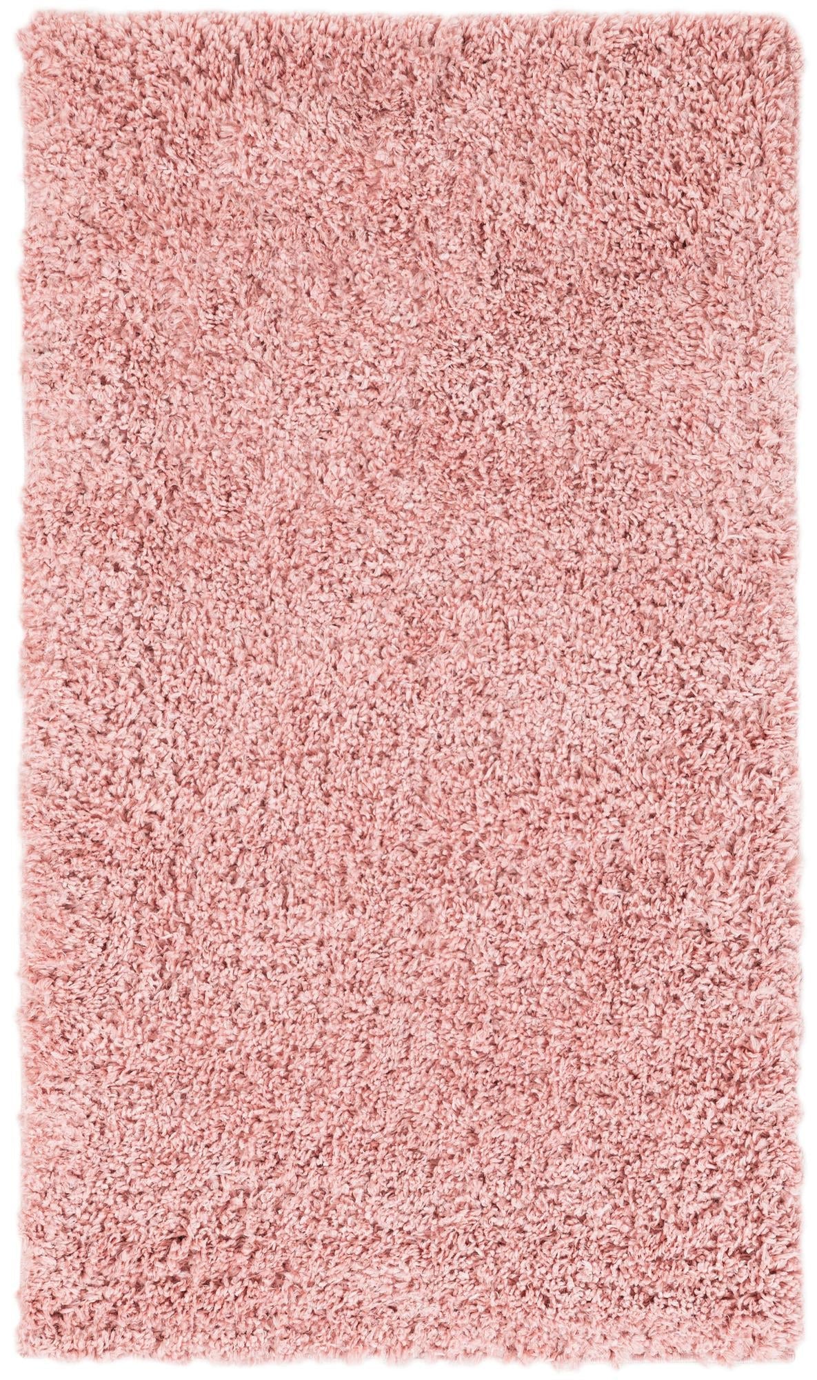 Alpine Plush Collection Area Rug - Verbier Rectangle Pink  lifestyle 5