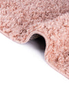 Alpine Plush Collection Area Rug - Verbier Square Pink  lifestyle 74