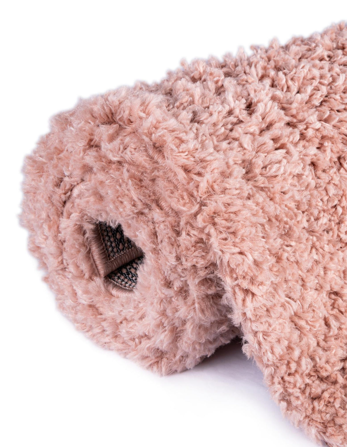Alpine Plush Collection Area Rug - Verbier Square Pink  lifestyle 88