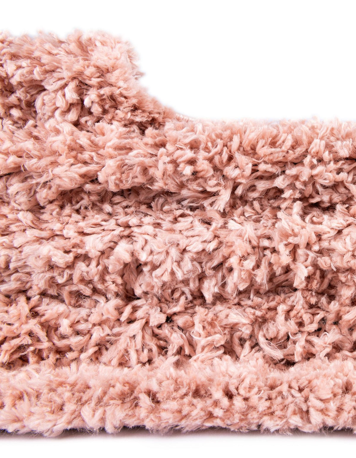 Alpine Plush Collection Area Rug - Verbier Square Pink  lifestyle 102