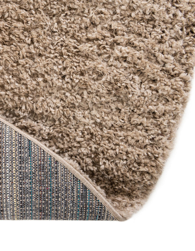 Alpine Plush Collection Area Rug - Verbier Round Beige  lifestyle 70