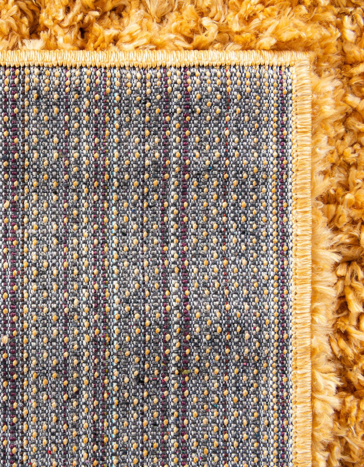 Alpine Plush Collection Area Rug - Verbier Rectangle Yellow  lifestyle 13
