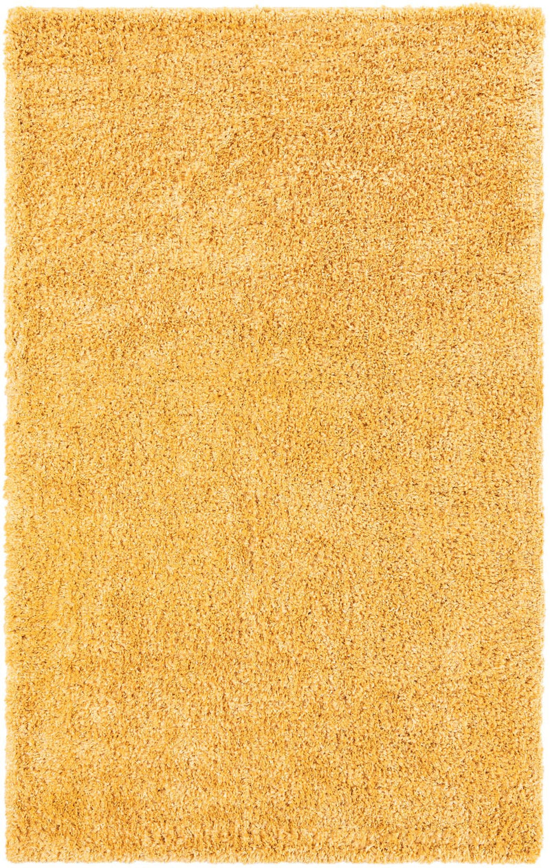 Alpine Plush Collection Area Rug - Verbier Rectangle Yellow  lifestyle 2