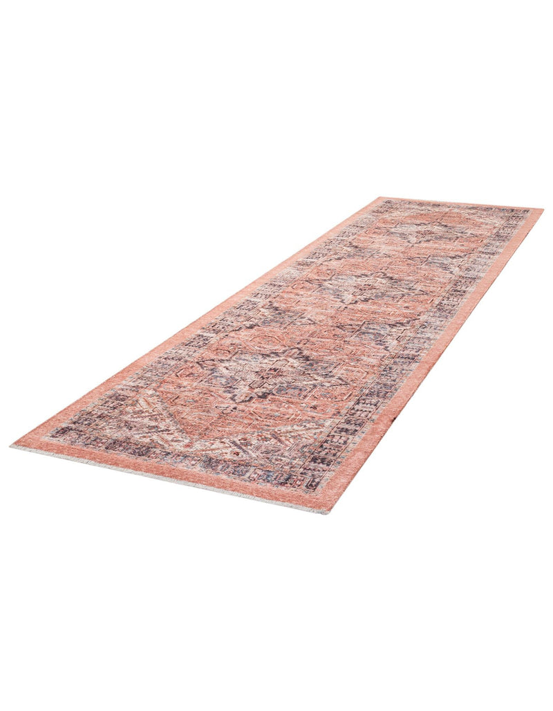 Bazaar Chic Collection Area Rug -  Chefchaouen Runner Salmon Pink  lifestyle 26