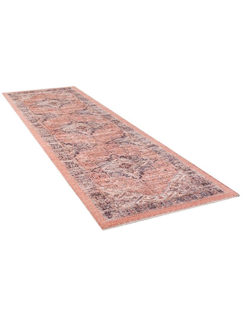 Bazaar Chic Collection Area Rug -  Chefchaouen Runner Salmon Pink  lifestyle 27