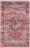 Bazaar Chic Collection Area Rug -  Chefchaouen Rectangle Salmon Pink  lifestyle 3