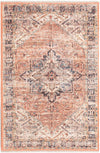 Bazaar Chic Collection Area Rug -  Chefchaouen Rectangle Salmon Pink  lifestyle 2