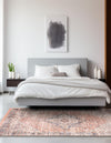 Bazaar Chic Collection Area Rug -  Chefchaouen Rectangle Salmon Pink  lifestyle 7