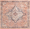 Bazaar Chic Collection Area Rug -  Chefchaouen Square Salmon Pink  lifestyle 12