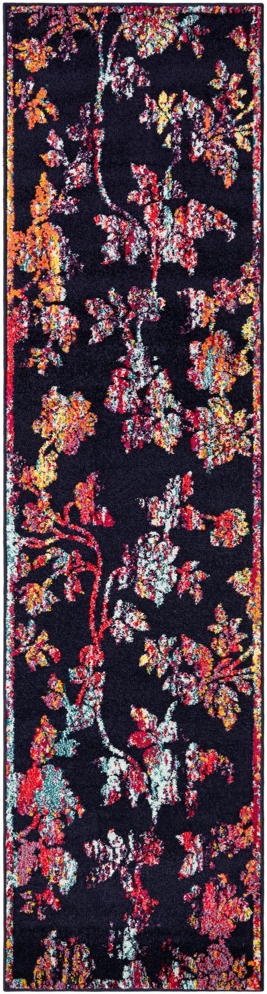 Brighton Terrace Collection Area Rug -  Roedean Runner Navy Blue  lifestyle 13