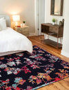 Brighton Terrace Collection Area Rug -  Roedean Rectangle Navy Blue  lifestyle 3