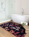 Brighton Terrace Collection Area Rug -  Roedean Rectangle Navy Blue  lifestyle 6