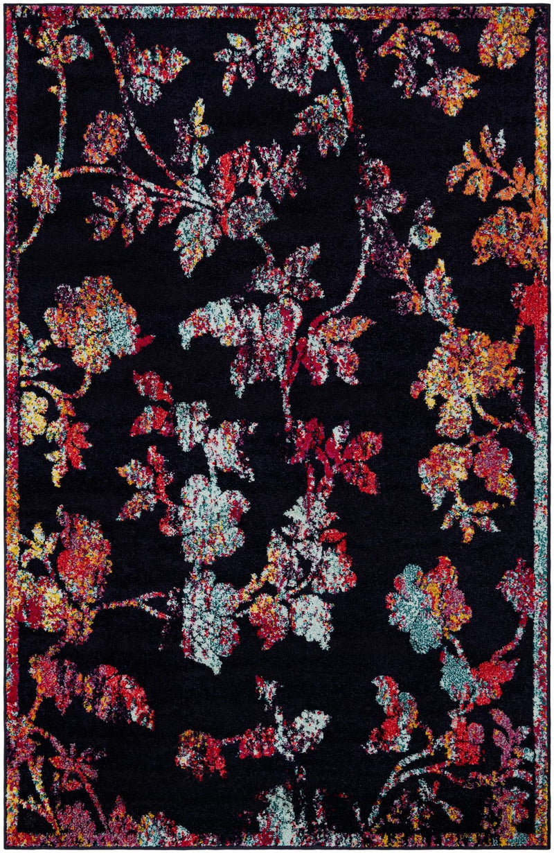 Brighton Terrace Collection Area Rug -  Roedean Rectangle Navy Blue  lifestyle 2