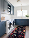Brighton Terrace Collection Area Rug -  Roedean Runner Navy Blue  lifestyle 40