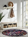 Brighton Terrace Collection Area Rug -  Ovingdean Round Multi  lifestyle 27