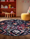 Brighton Terrace Collection Area Rug -  Ovingdean Round Multi  lifestyle 42