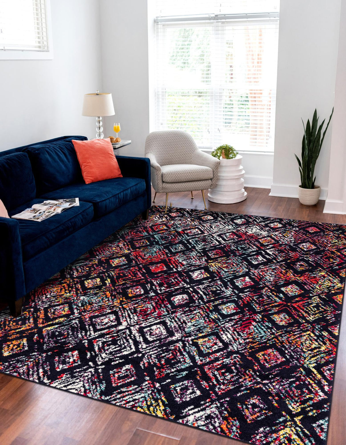 Brighton Terrace Collection Area Rug -  Ovingdean Rectangle Multi  lifestyle 2