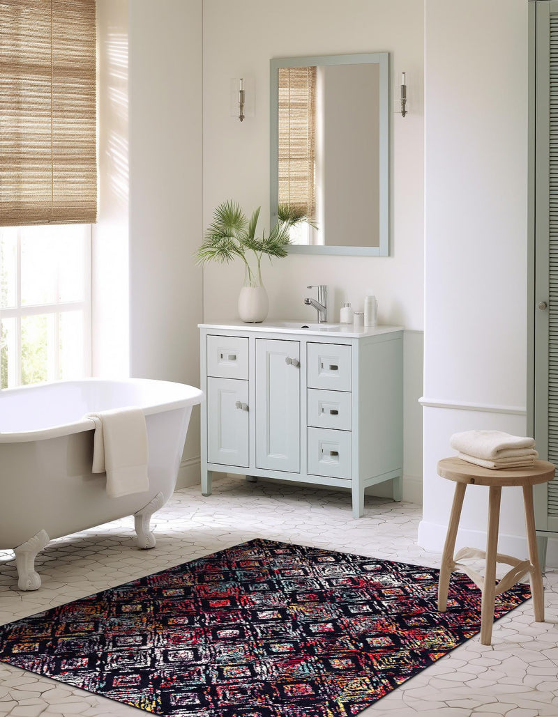 Brighton Terrace Collection Area Rug -  Ovingdean Rectangle Multi  lifestyle 5