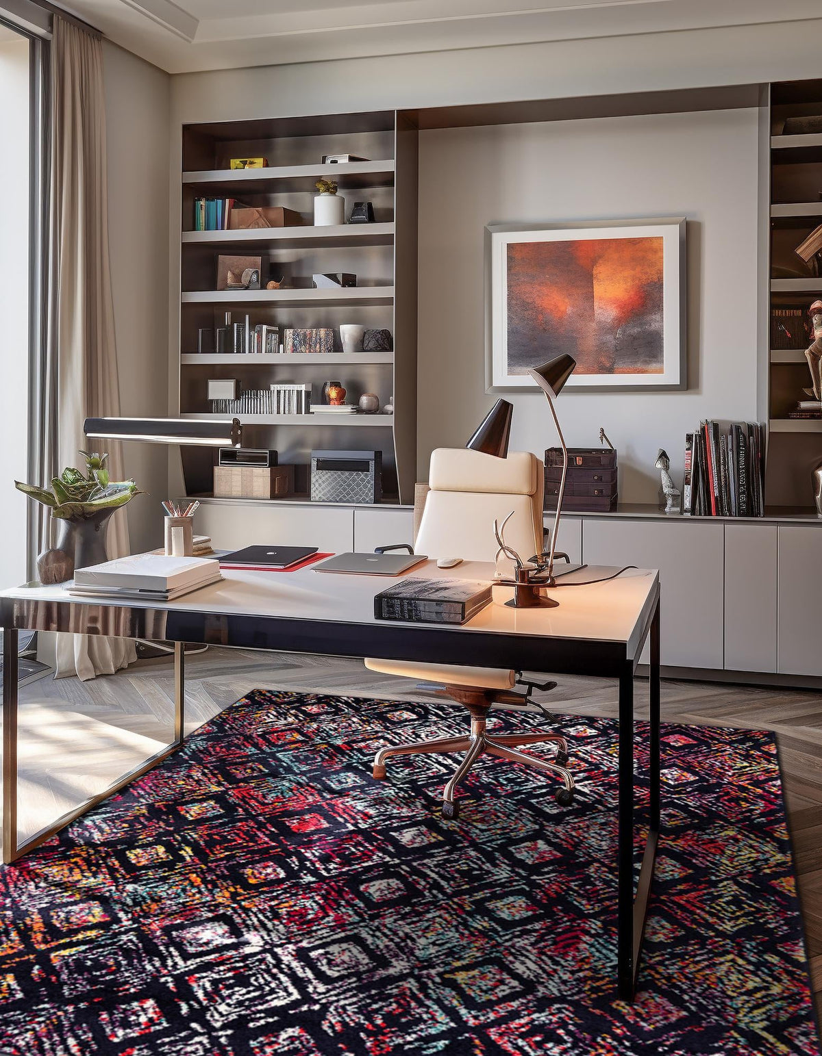 Brighton Terrace Collection Area Rug -  Ovingdean Rectangle Multi  lifestyle 6
