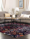 Brighton Terrace Collection Area Rug -  Ovingdean Rectangle Multi  lifestyle 7