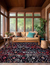 Brighton Terrace Collection Area Rug -  Ovingdean Square Multi  lifestyle 44