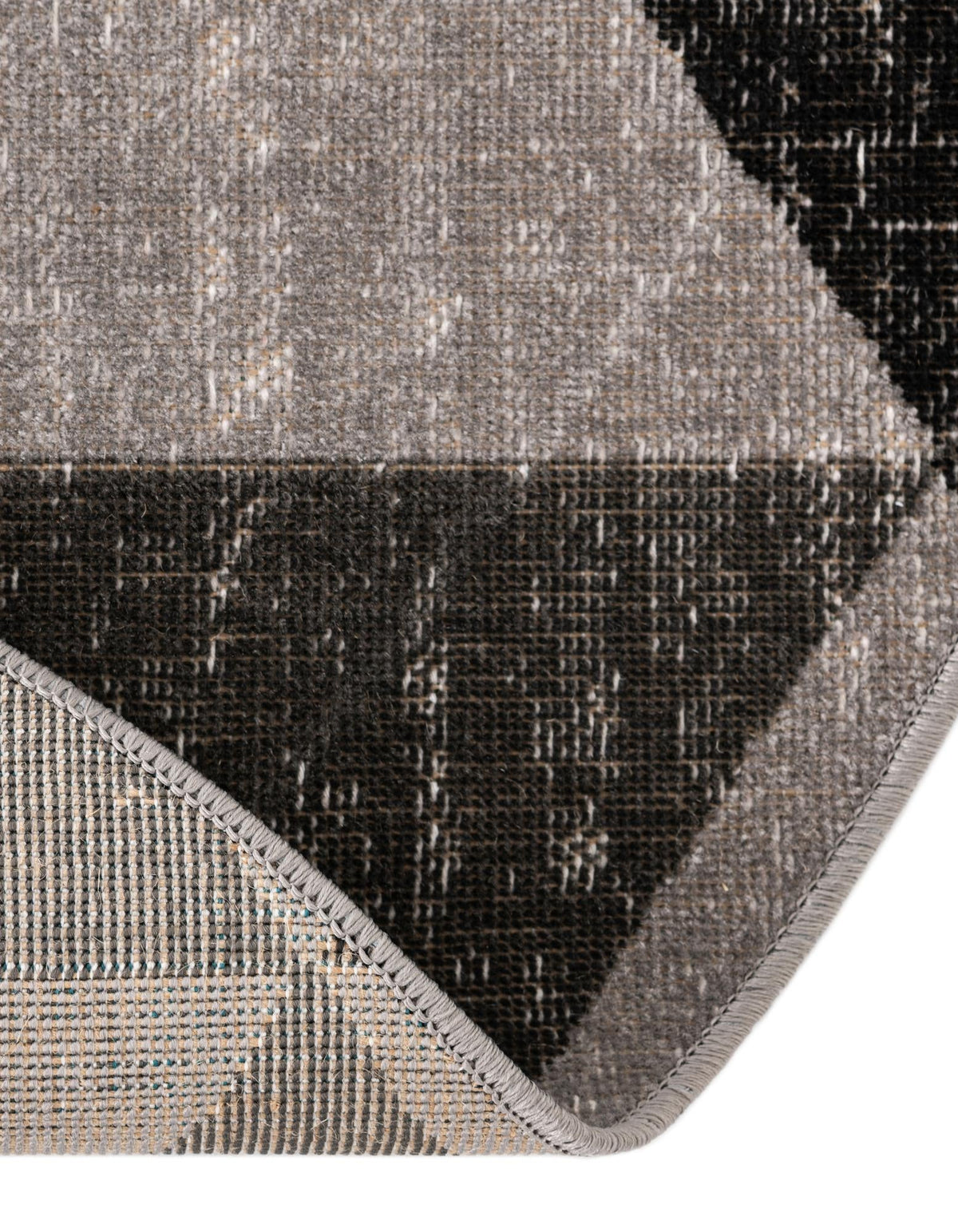 Seville Elegance Collection Area Rug -  Malaga Oval Gray  lifestyle 96