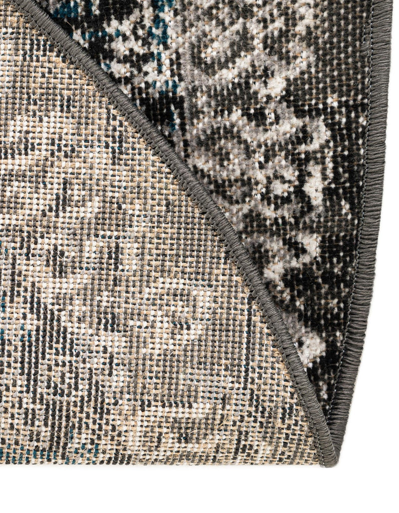 Copenhagen Comfort Collection Area Rug -  Aalborg Oval Gray  lifestyle 22
