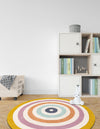 Shepherd's Glen Wool Collection Area Rug - Eldon Round Multi  lifestyle 13